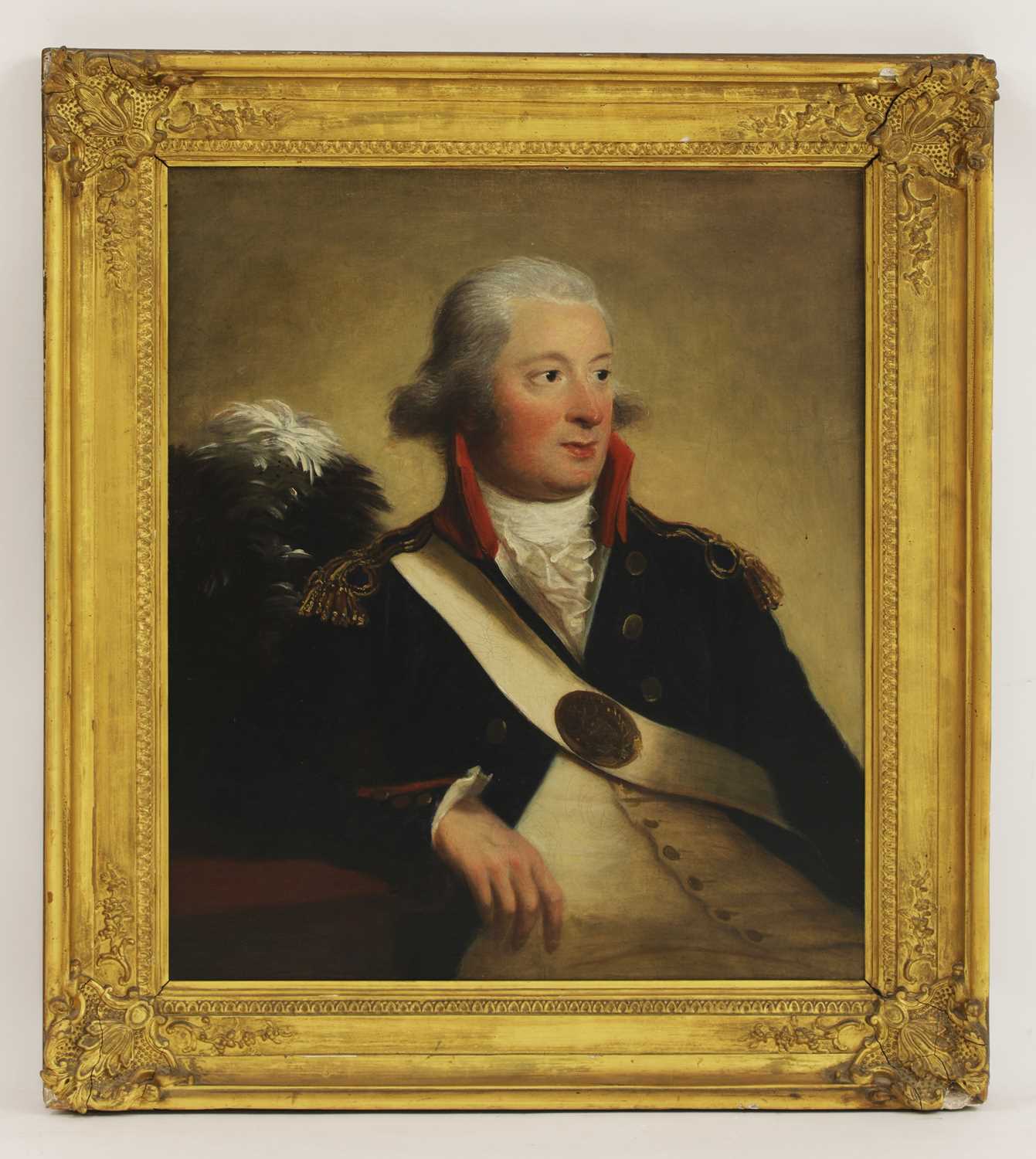 Painting of Captain Charles Kerr